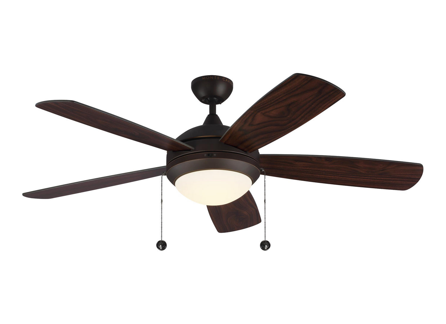 Generation Lighting. - 5DIC52RBD-V1 - 52"Ceiling Fan - Discus - Roman Bronze