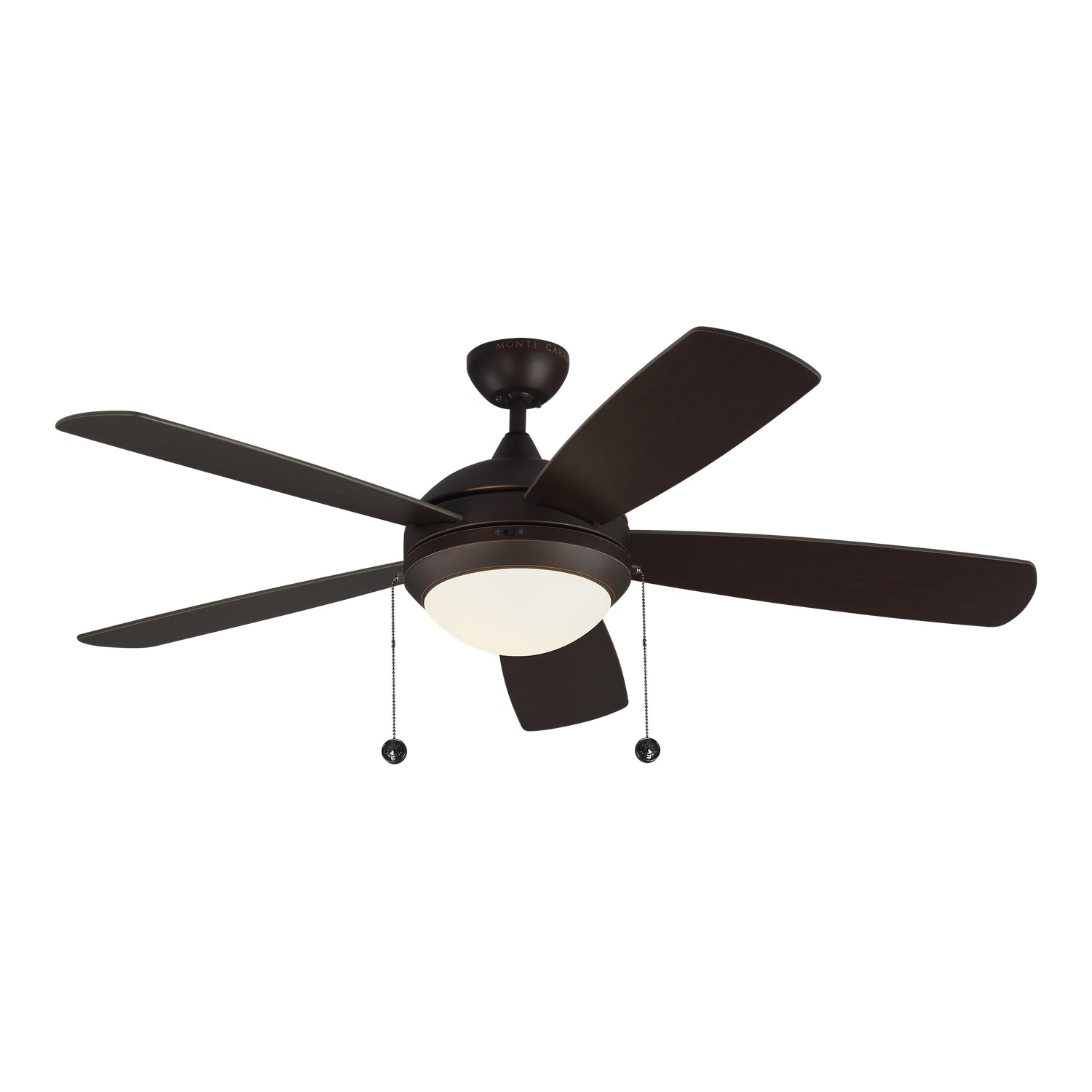 Generation Lighting. - 5DIC52RBD-V1 - 52"Ceiling Fan - Discus - Roman Bronze