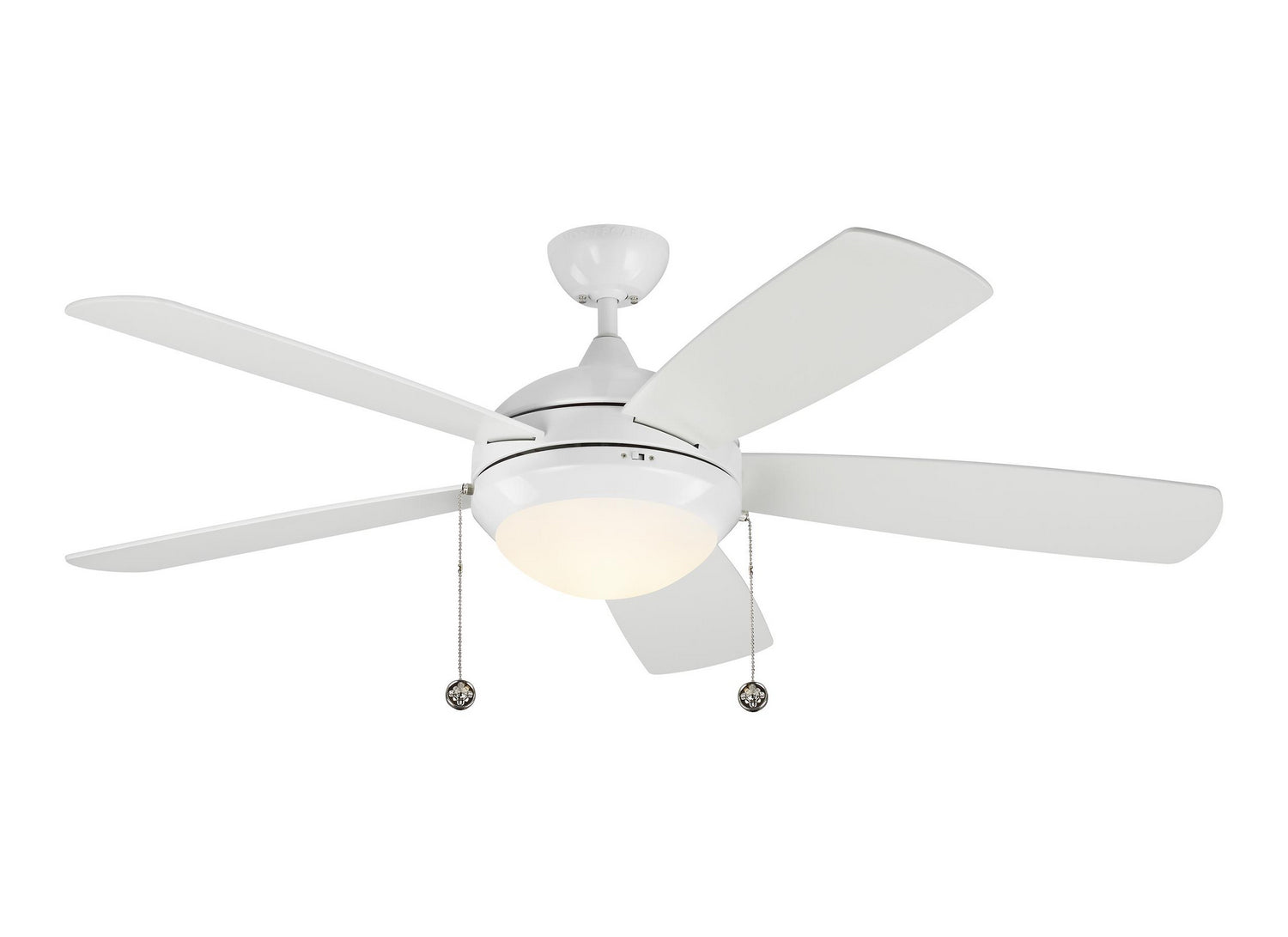 Generation Lighting. - 5DIC52WHD-V1 - 52"Ceiling Fan - Discus - White