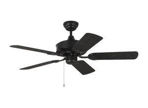 Visual Comfort Fan - 5HVO44BK - 44``Ceiling Fan - Haven Outdoor 44 - Matte Black