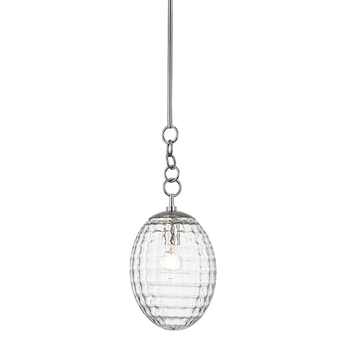 Hudson Valley - 4908-PN - One Light Pendant - Venice - Polished Nickel