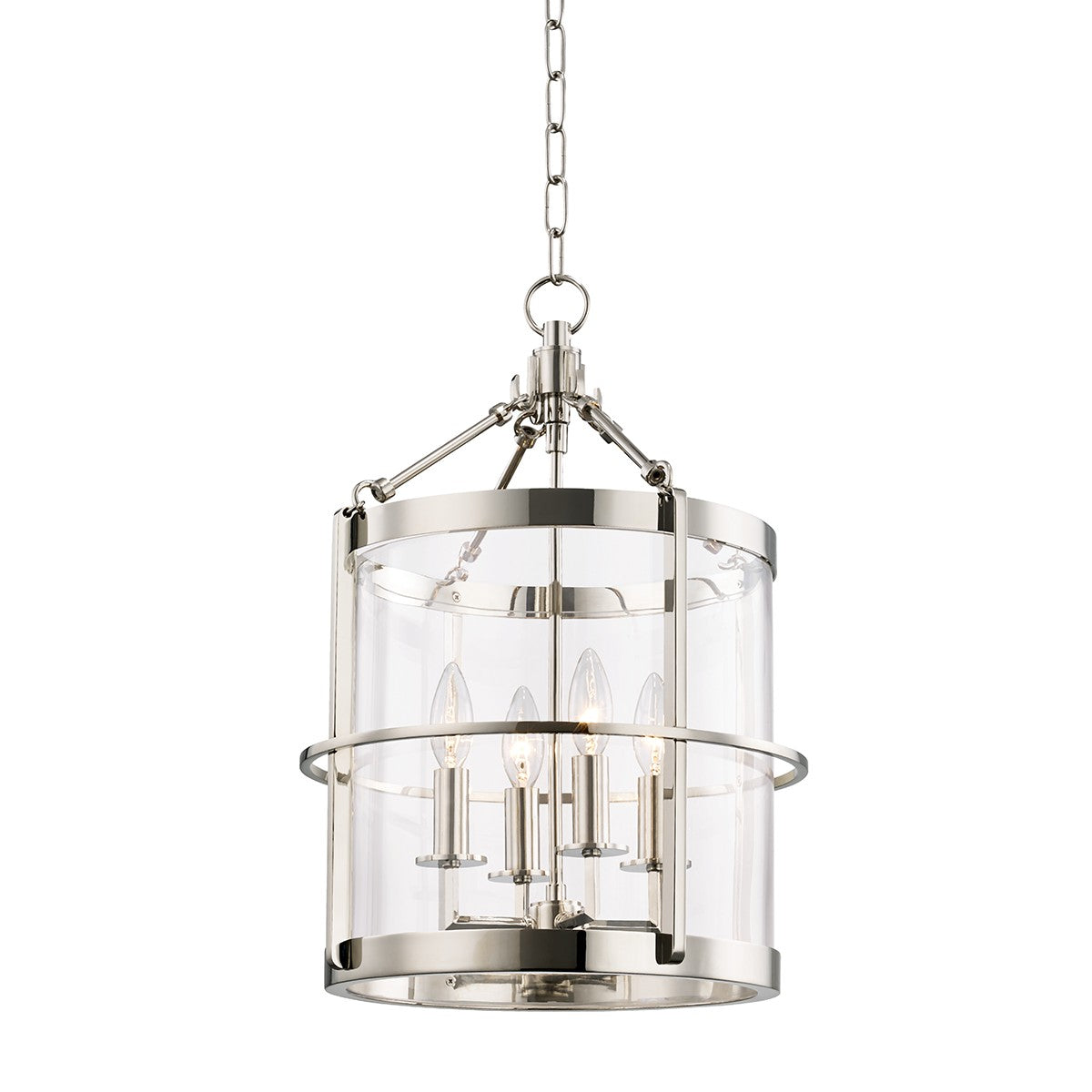 Hudson Valley - BKO200-PN - Four Light Pendant - Ren - Polished Nickel