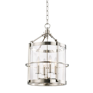 Hudson Valley - BKO200-PN - Four Light Pendant - Ren - Polished Nickel