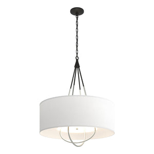 Hubbardton Forge - 104230-SKT-10-82-SF2811 - Four Light Pendant - Loop - Black