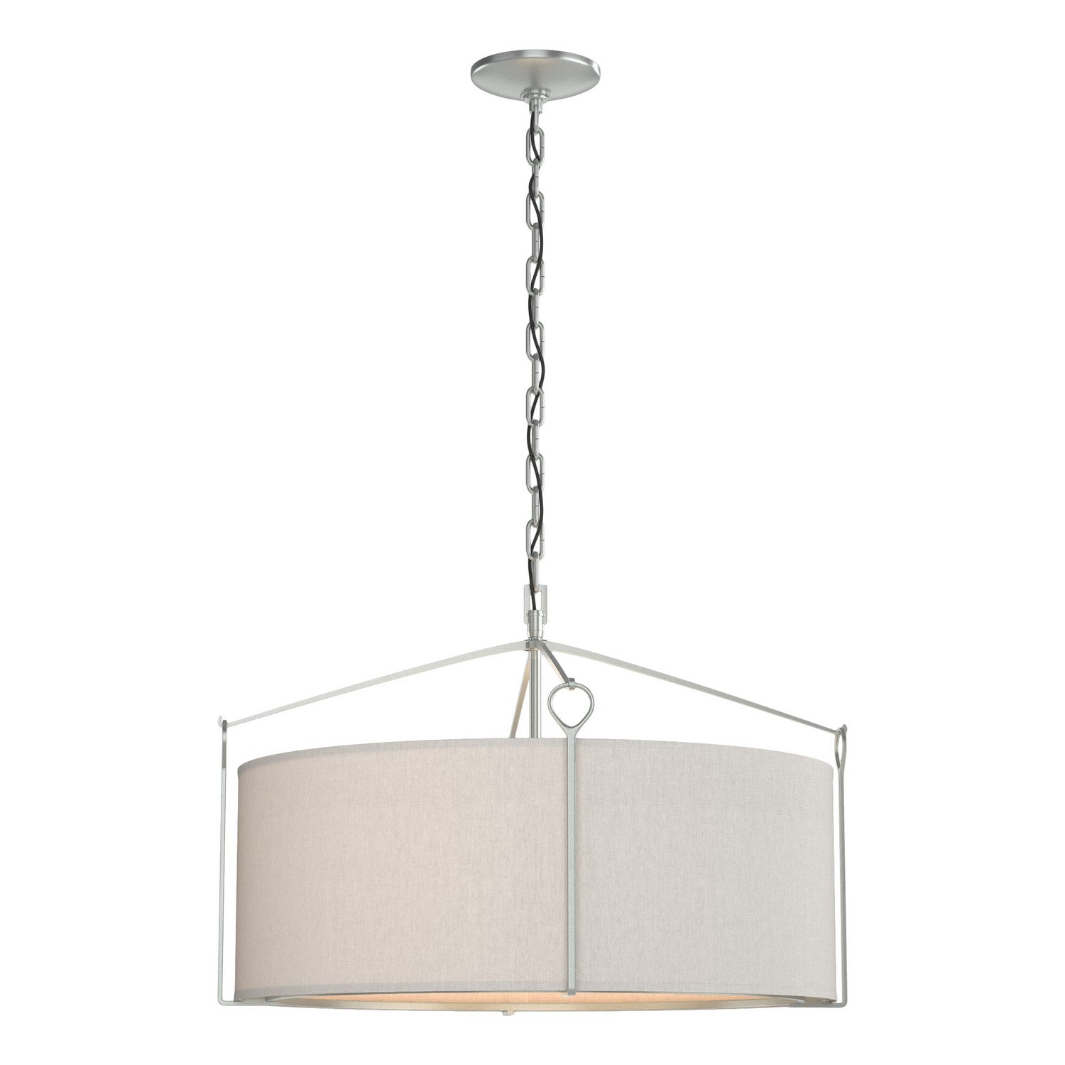 Hubbardton Forge - 104250-SKT-82-SE2290 - Four Light Pendant - Bow - Vintage Platinum