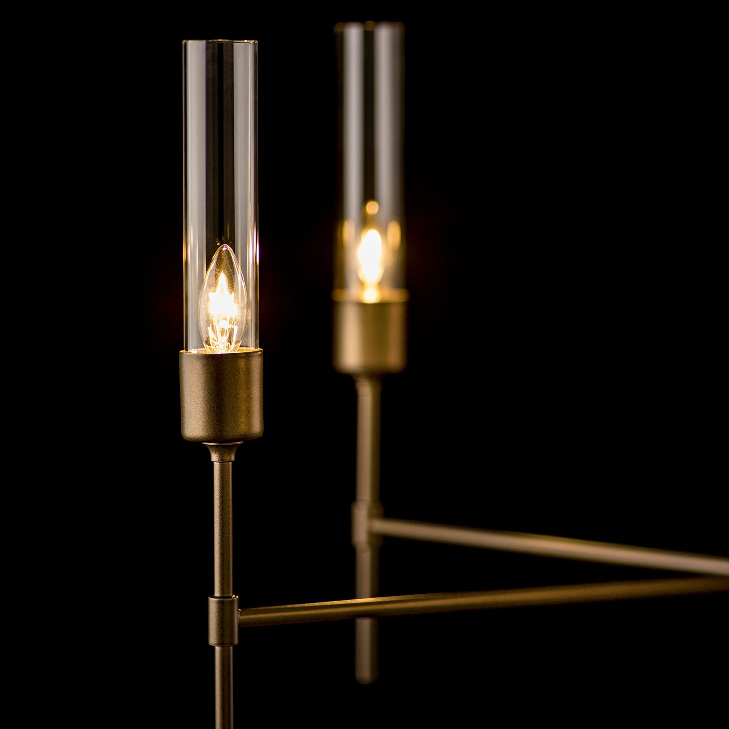 Hubbardton Forge - 105045-SKT-07-ZM0611 - Vela 5 Arm Chandelier - Vela - Dark Smoke
