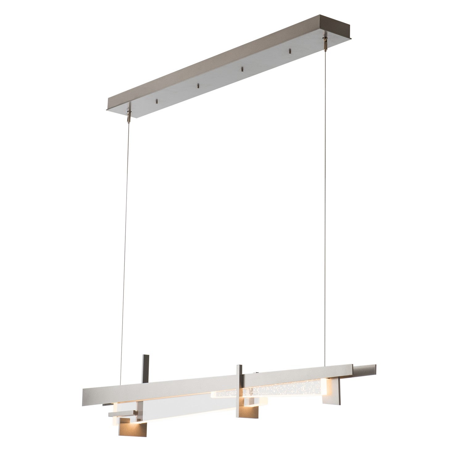 Hubbardton Forge - 139901-LED-STND-82-ZQ0640 - Tenon LED Pendant - Tenon - Vintage Platinum
