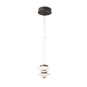 Hubbardton Forge - 139970-LED-STND-07 - LED Pendant - Cairn - Dark Smoke