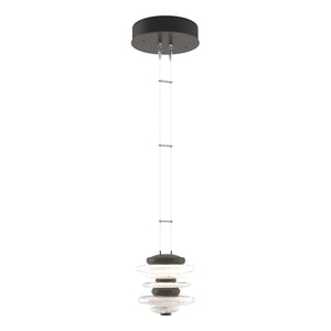 Hubbardton Forge - 139970-LED-STND-07 - LED Pendant - Cairn - Dark Smoke