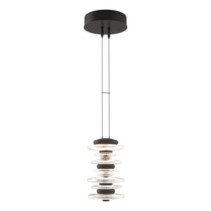 Hubbardton Forge - 139973-LED-STND-07 - LED Pendant - Cairn - Dark Smoke