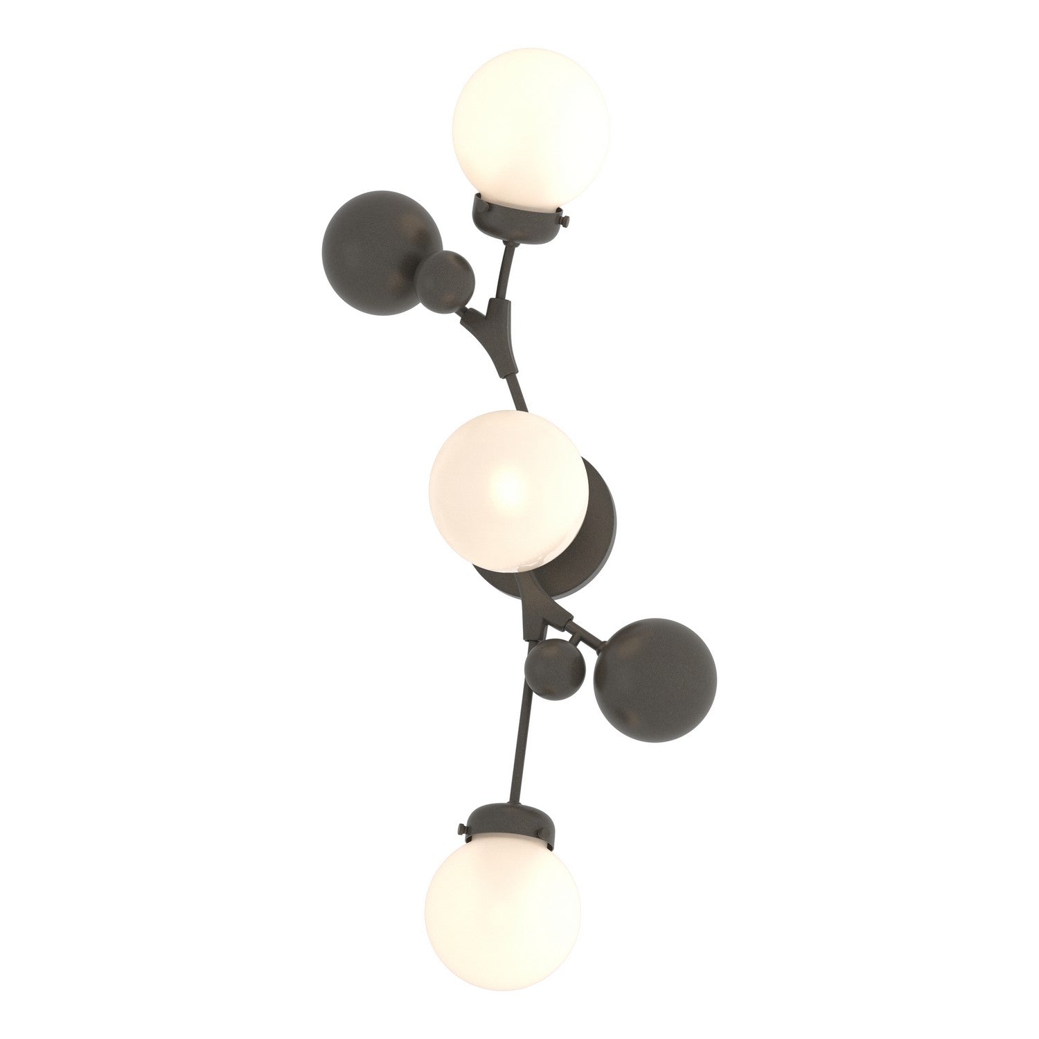 Hubbardton Forge - 206050-SKT-07-GG0629 - Sprig Sconce - Sprig - Dark Smoke