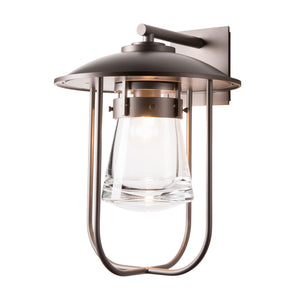 Hubbardton Forge - 307720-SKT-77-ZM0467 - One Light Outdoor Wall Sconce - Erlenmeyer - Coastal Dark Smoke