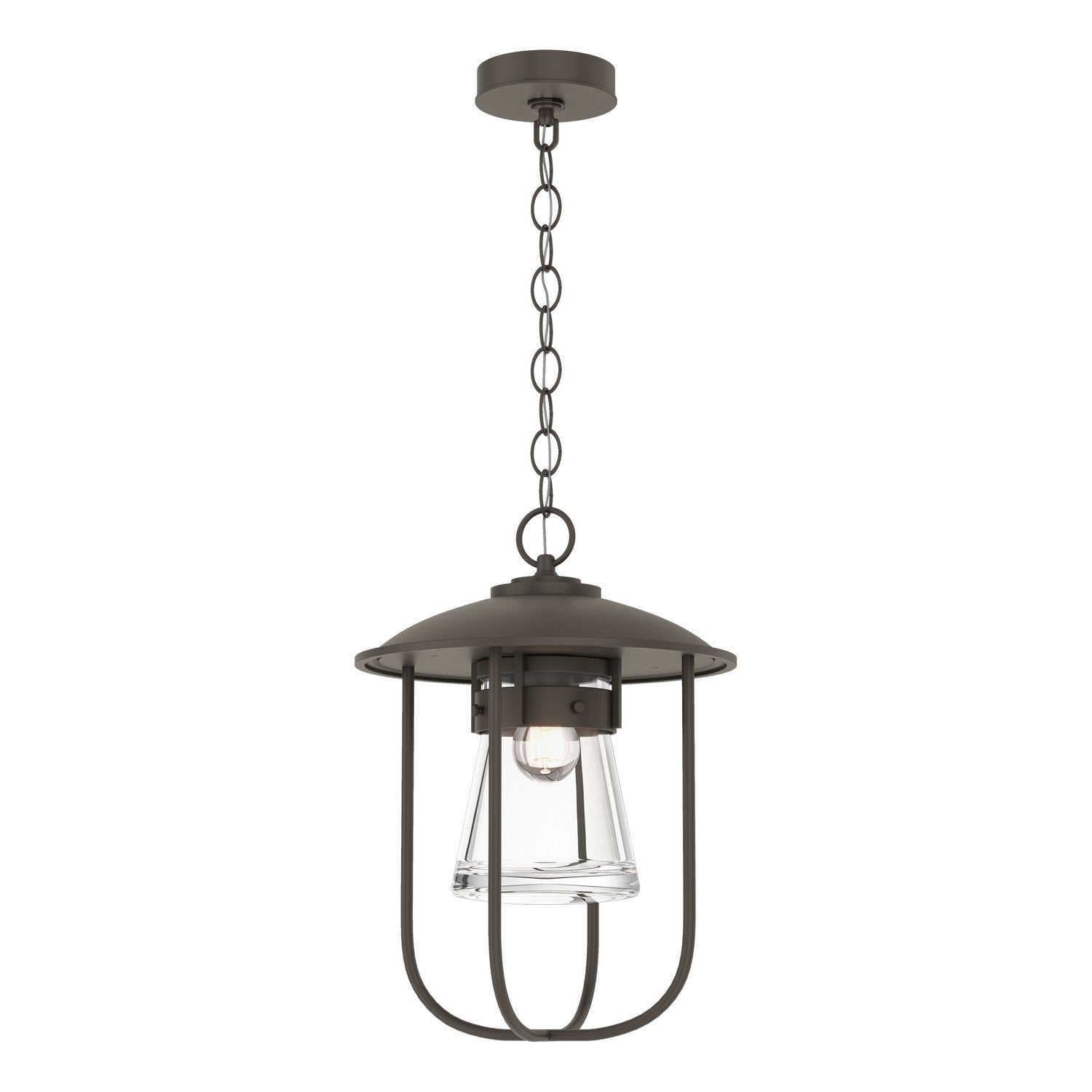 Hubbardton Forge - 356010-SKT-77-ZM0467 - One Light Outdoor Pendant - Erlenmeyer - Coastal Dark Smoke