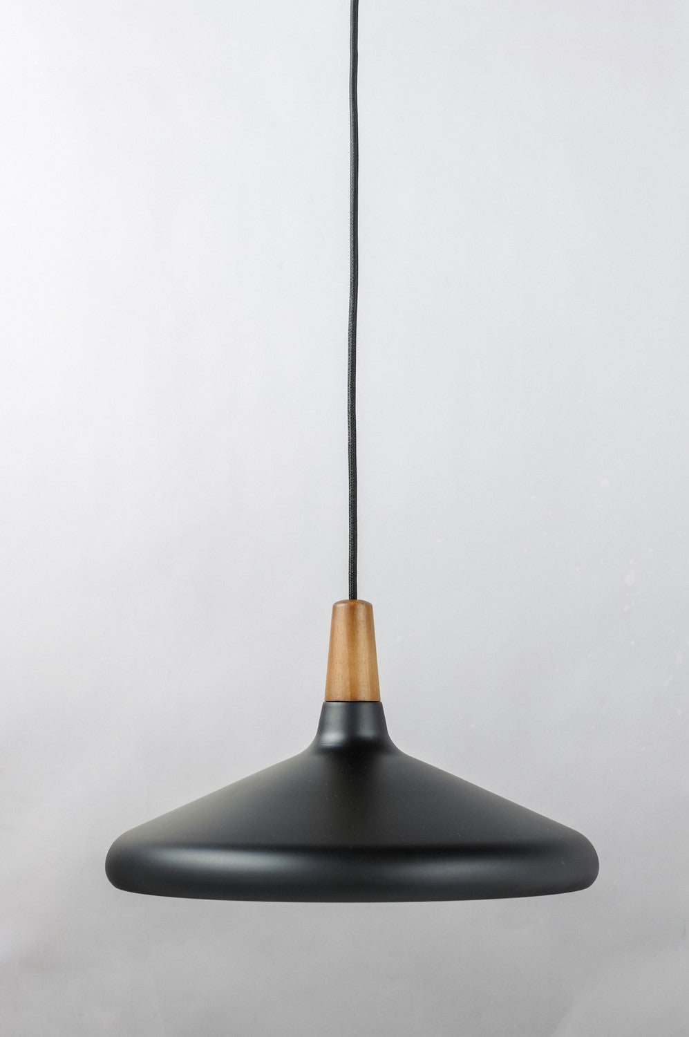 Maxim - 11354WNBK - One Light Pendant - Nordic - Walnut / Black