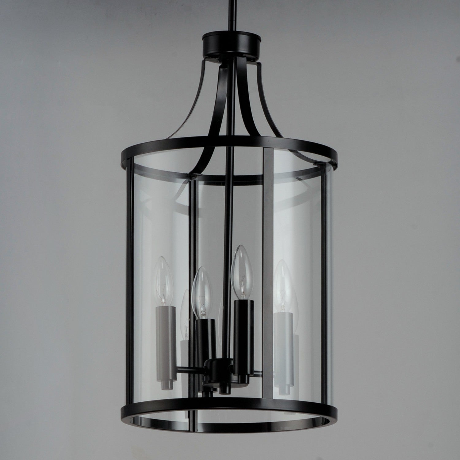 Maxim - 25253CLBK - Four Light Pendant - Sentinel - Black