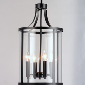 Maxim - 25253CLBK - Four Light Pendant - Sentinel - Black