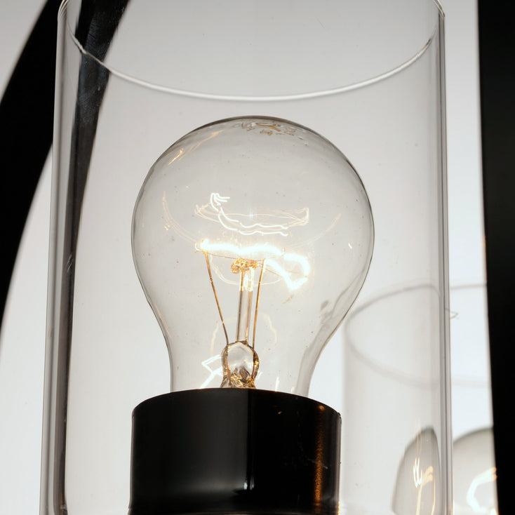 Maxim - 25254CLBK - Three Light Pendant - Sentinel - Black