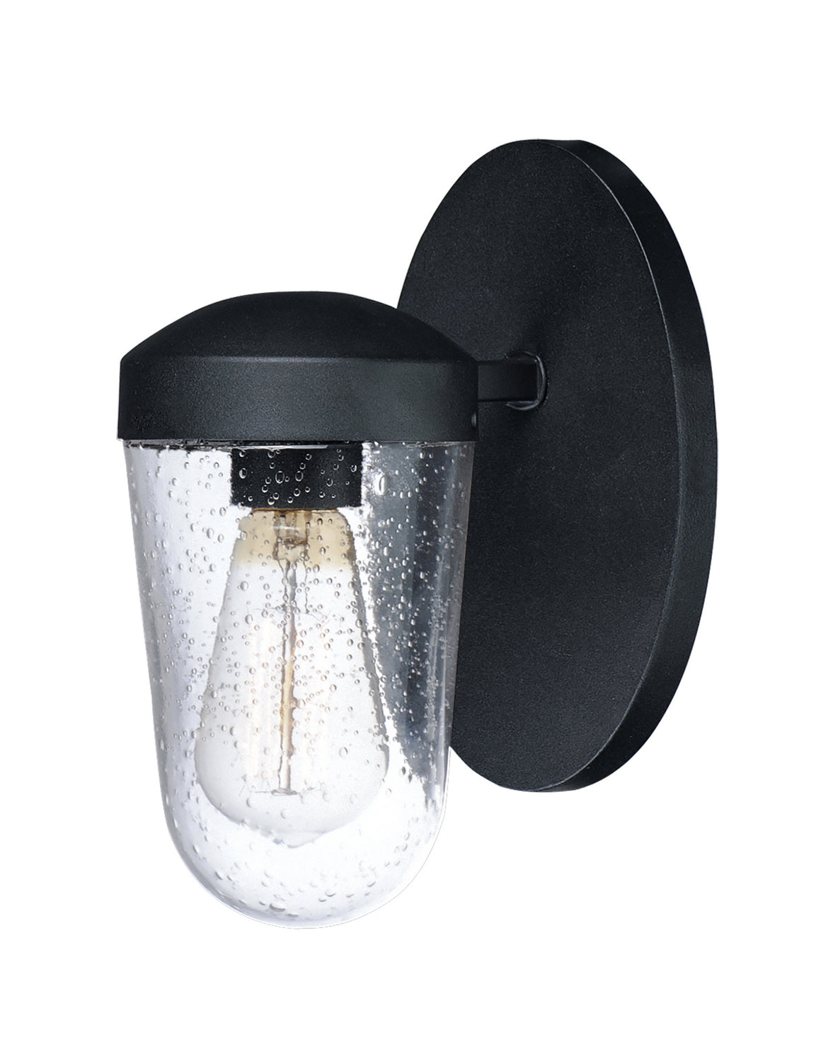 Maxim - 30011CDBK - One Light Outdoor Wall Sconce - Lido - Black