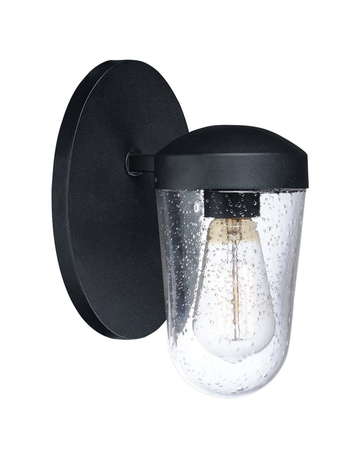 Maxim - 30011CDBK - One Light Outdoor Wall Lantern - Lido - Black