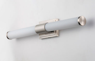 Maxim - 52114WTSN - LED Bath Vanity - Optic - Satin Nickel