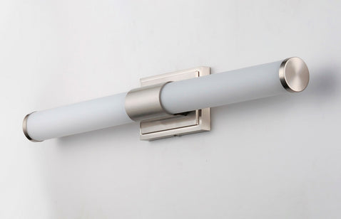 Maxim - 52114WTSN - LED Bath Vanity - Optic - Satin Nickel