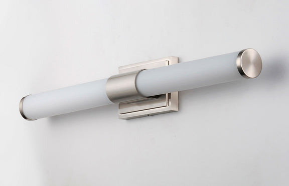 Maxim - 52114WTSN - LED Bath Vanity - Optic - Satin Nickel