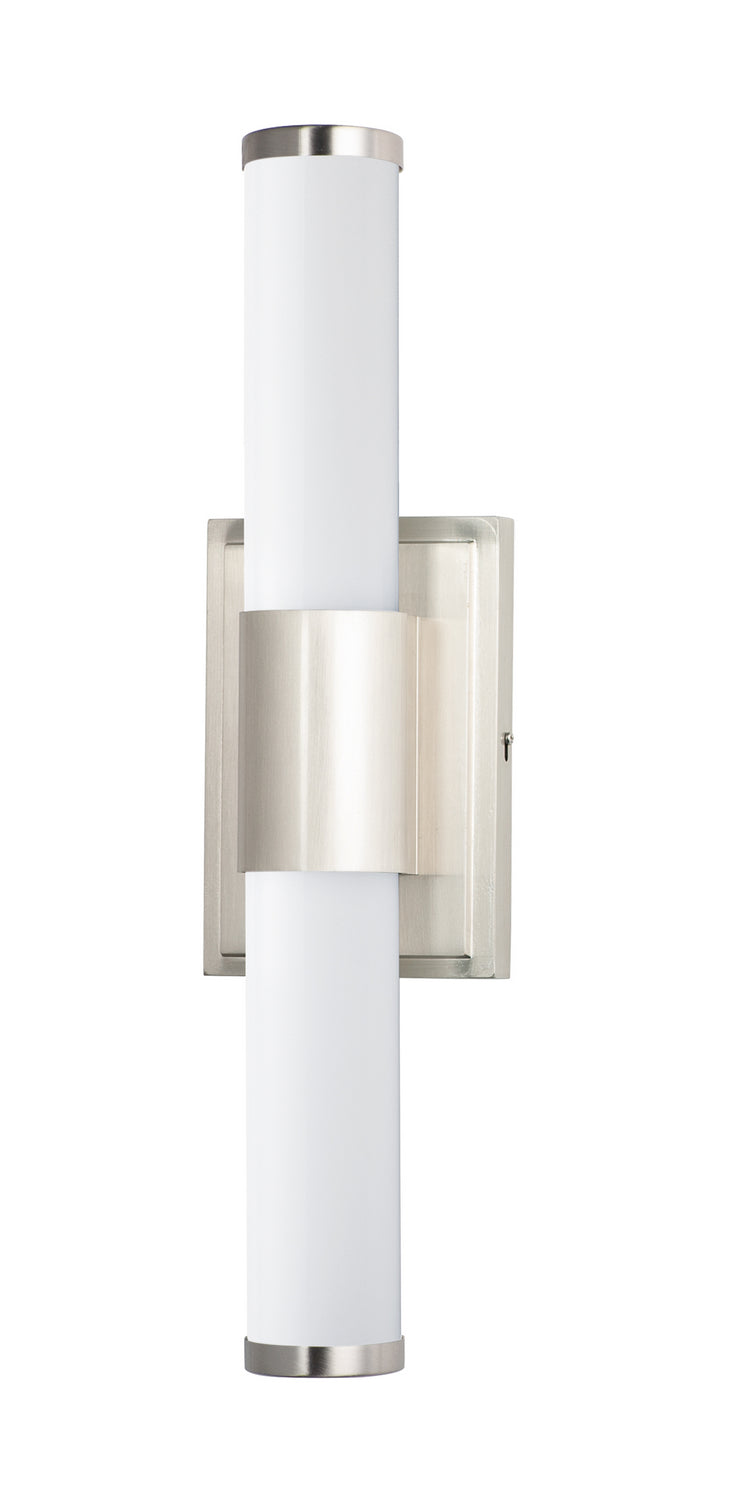 Maxim - 52114WTSN - LED Bath Vanity - Optic - Satin Nickel