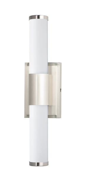 Maxim - 52114WTSN - LED Bath Vanity - Optic - Satin Nickel