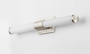 Maxim - 52115WTSN - LED Bath Vanity - Optic - Satin Nickel