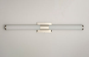 Maxim - 52117WTSN - LED Bath Vanity - Optic - Satin Nickel