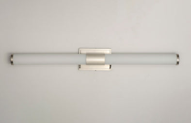 Maxim - 52117WTSN - LED Bath Vanity - Optic - Satin Nickel