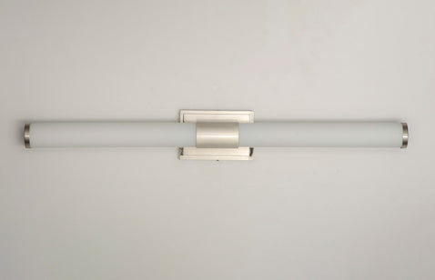 Maxim - 52117WTSN - LED Bath Vanity - Optic - Satin Nickel