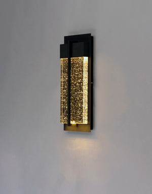 Maxim - 56193BGBK - LED Outdoor Wall Sconce - Cascade - Black
