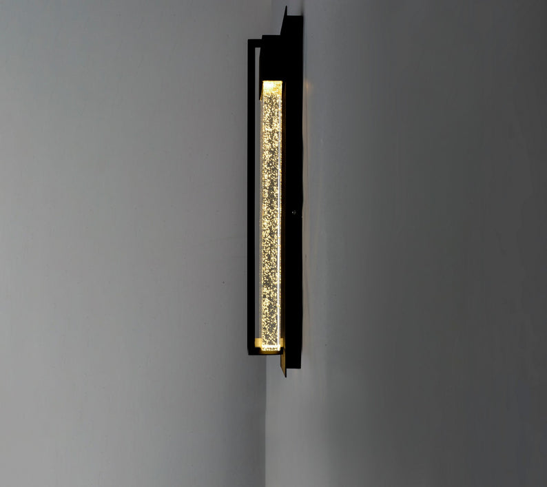 Maxim - 56193BGBK - LED Outdoor Wall Sconce - Cascade - Black