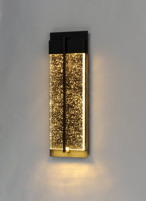 Maxim - 56194BGBK - LED Outdoor Wall Sconce - Cascade - Black