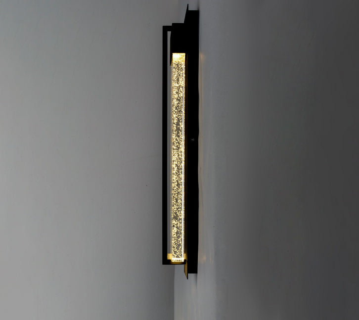 Maxim - 56194BGBK - LED Outdoor Wall Sconce - Cascade - Black