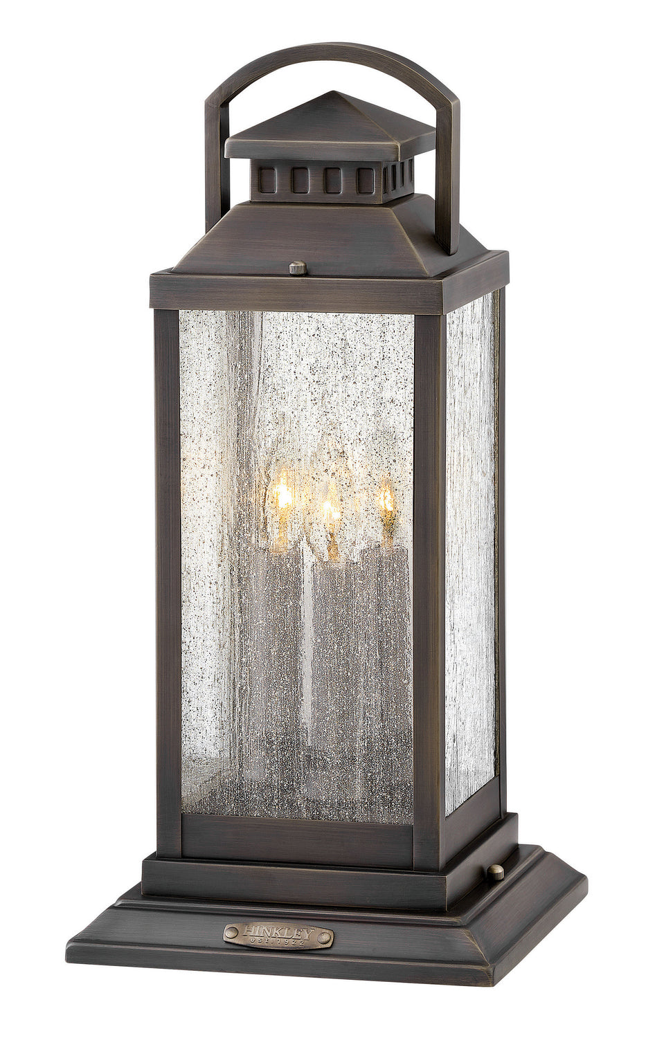 Hinkley - 1187BLB - LED Pier Mount - Revere - Blackened Brass