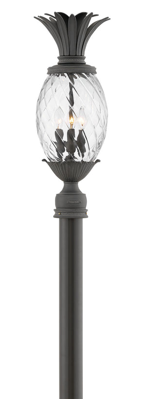 Hinkley - 2121MB - LED Post Top or Pier Mount Lantern - Plantation - Museum Black