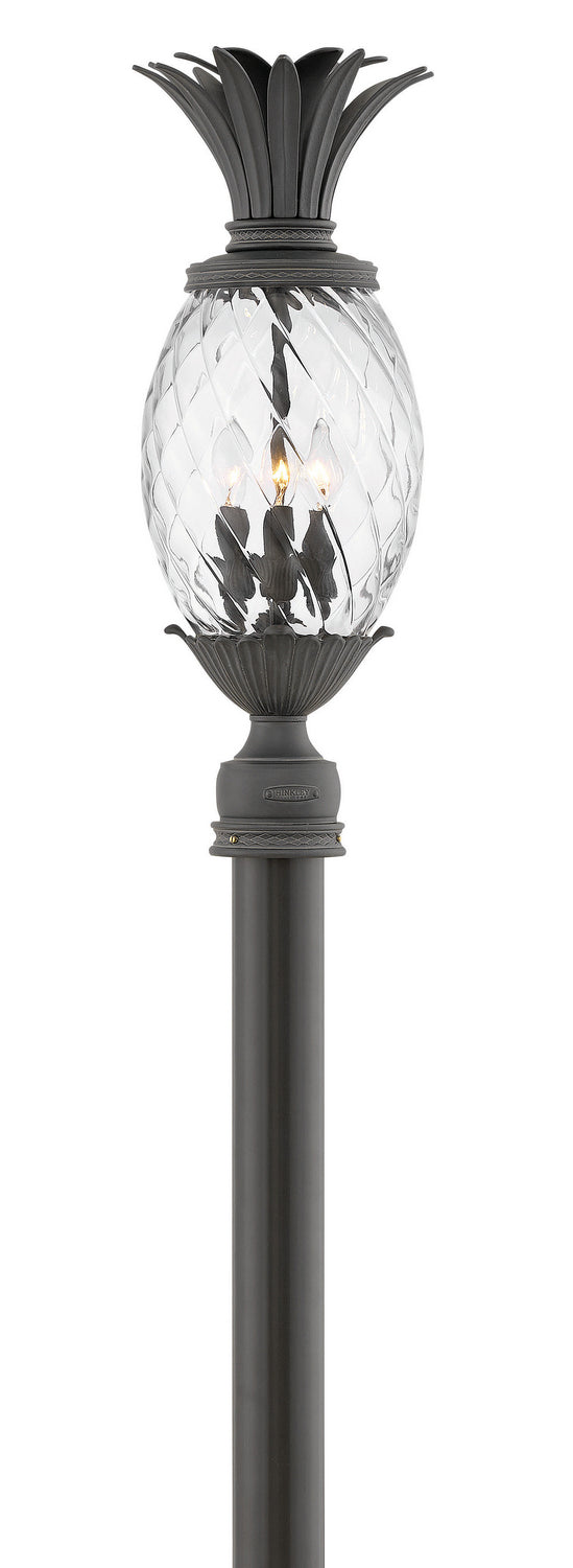 Hinkley - 2121MB - LED Post Top or Pier Mount Lantern - Plantation - Museum Black