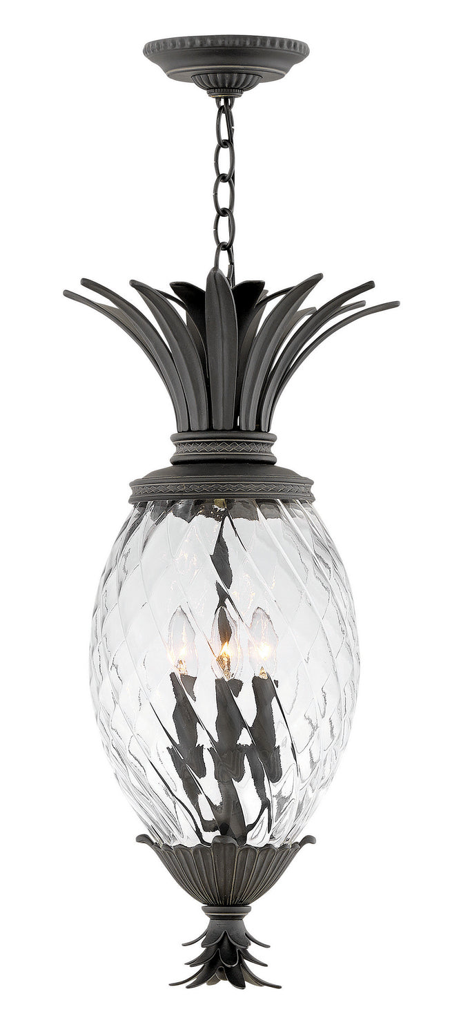 Hinkley - 2122MB - LED Hanging Lantern - Plantation - Museum Black