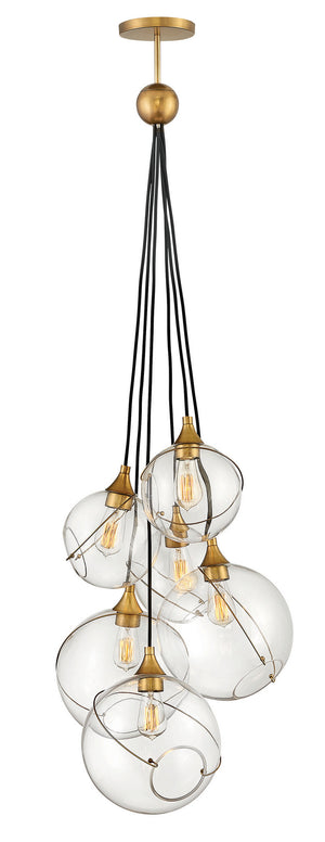 Hinkley - 30306HBR - LED Chandelier - Skye - Heritage Brass