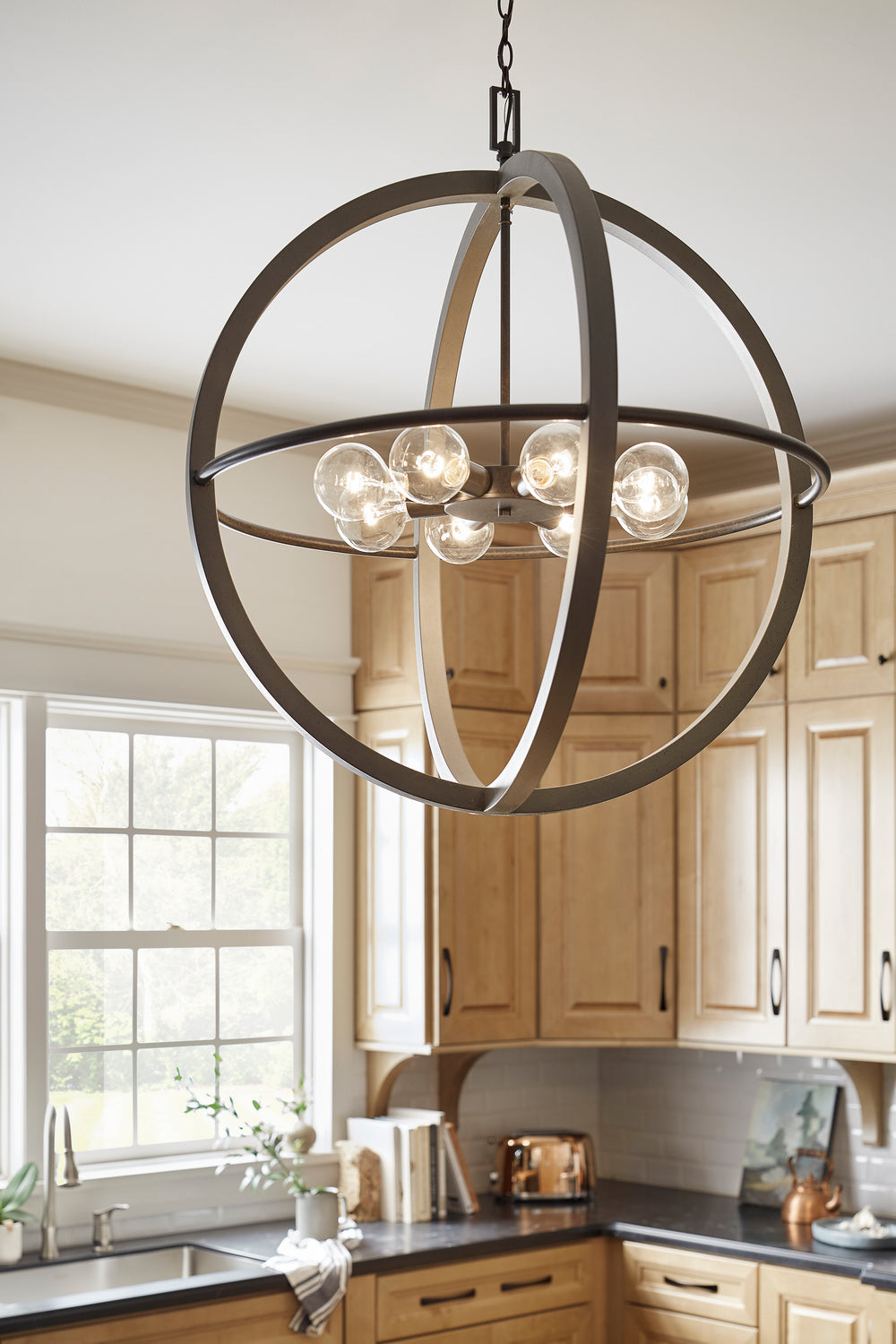 Hinkley - 3428DC - LED Chandelier - Bodie - Dark Cement