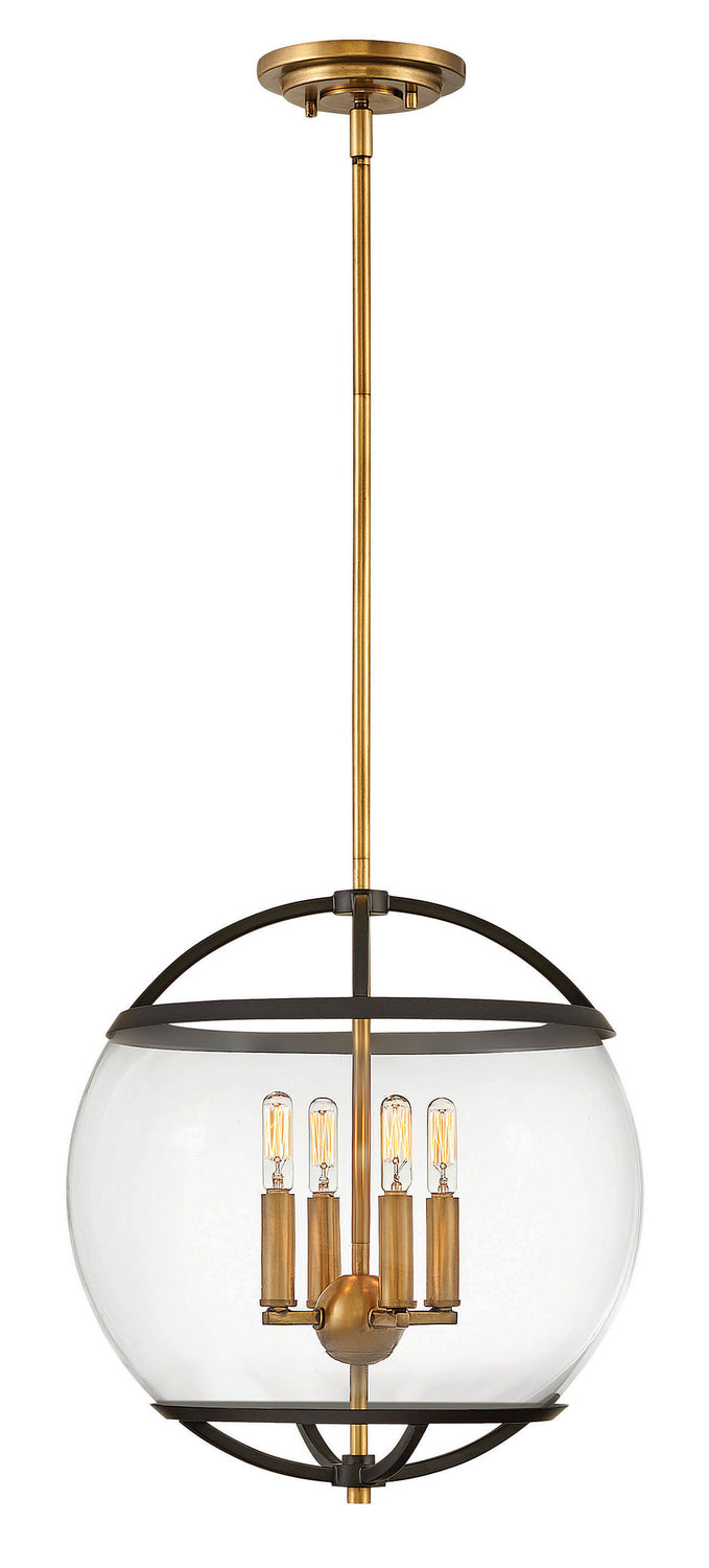 Hinkley - 3934BK - LED Pendant - Calvin - Black