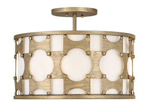 Hinkley - 4733BNG - LED Foyer Pendant - Carter - Burnished Gold