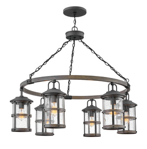Hinkley - 2689DZ - LED Chandelier - Lakehouse - Aged Zinc
