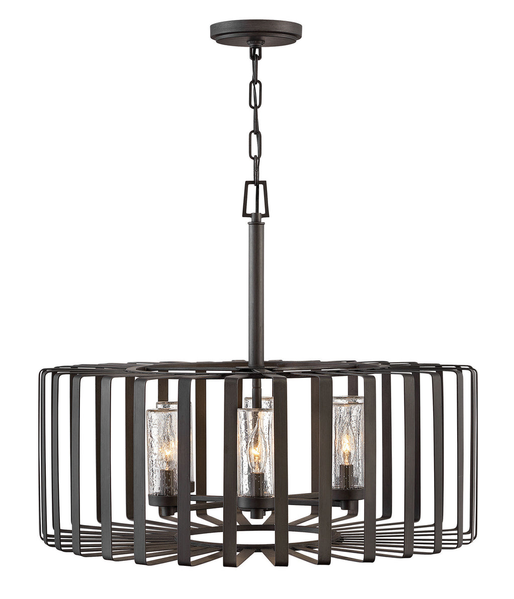 Hinkley - 29505BGR - LED Chandelier - Reid - Brushed Graphite