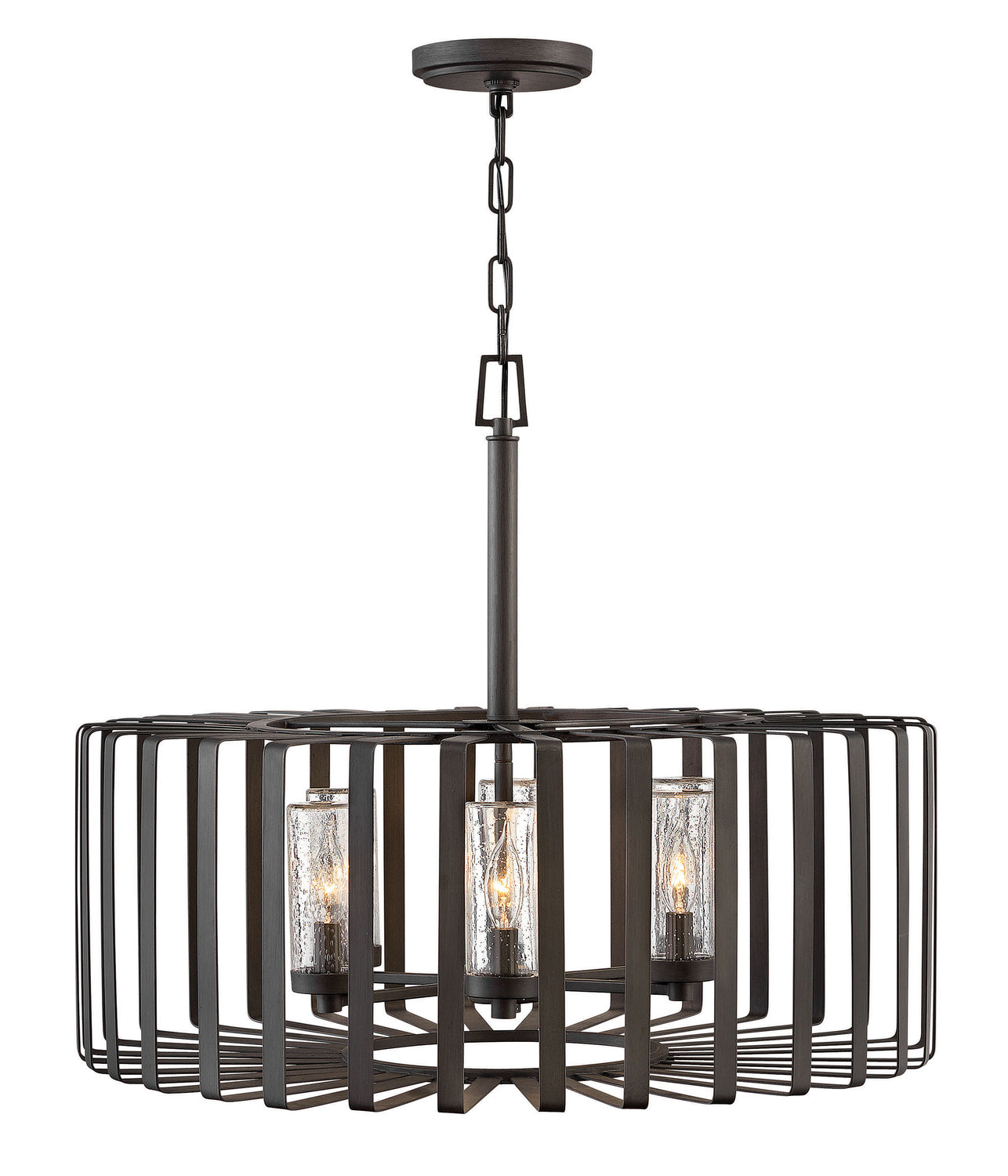 Hinkley - 29505BGR - LED Chandelier - Reid - Brushed Graphite
