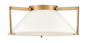 Hinkley - 3723BR - LED Foyer Pendant - Calla - Brushed Bronze