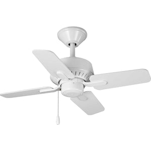 Progress Lighting - P250008-030 - 32"Ceiling Fan - Drift - White