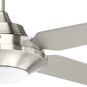 Progress Lighting - P2539-0930K - 54"Ceiling Fan - Signature Plus Ii - Brushed Nickel